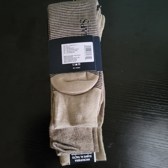 NWT 3 pack Chaps Men Dress Socks 7-12 size in Tan Colors - Picture 5 of 8